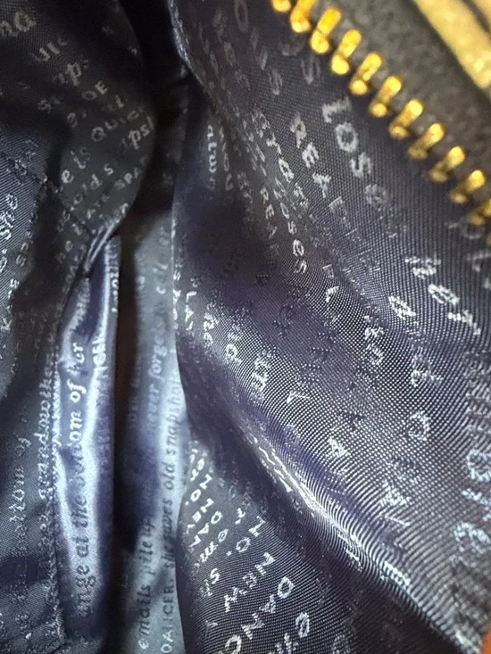 kate spade Black and Cream Striped Dome Satchel - Picture 8 of 10